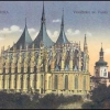 Kutná Hora 1907 chrám sv. Barbory